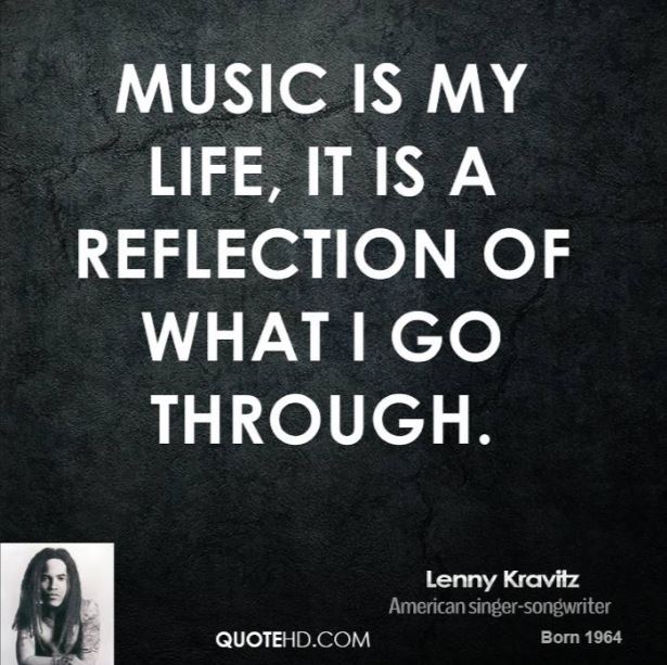 Lenny Kravitz Quote
