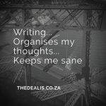 I Write…